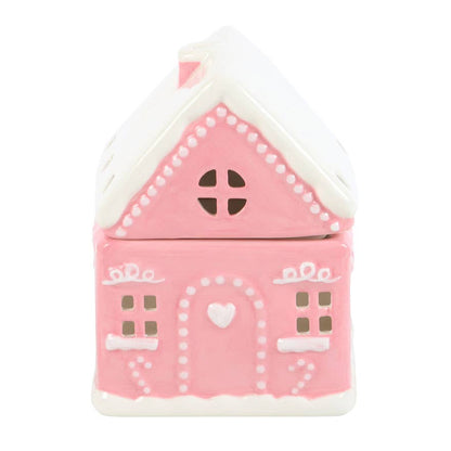 Weihnachts-Pink-Lebkuchenhaus-Ölbrenner