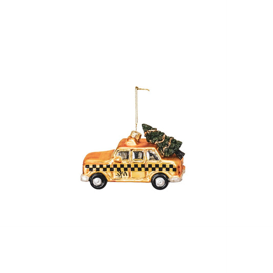 Boule de Noël Taxi Cab Jaune par Housevitamin bv - 8720168849809