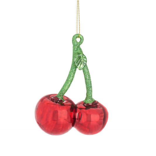 Weihnachtskugel Kirschen