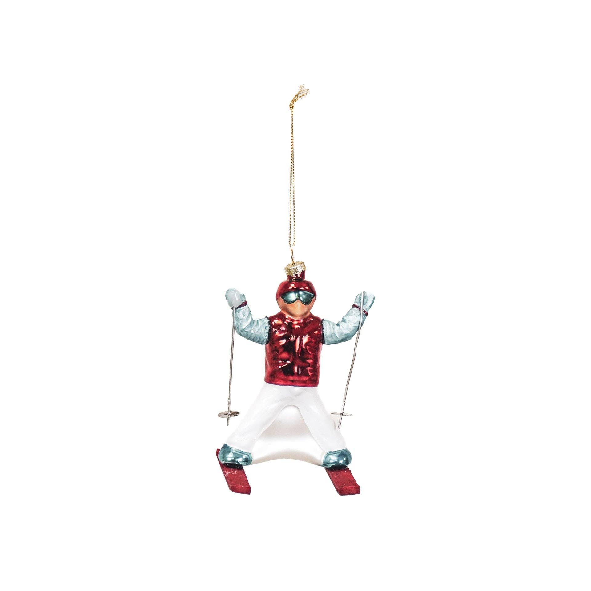 Boule de Noël Skieur par Housevitamin bv - 8721123500162