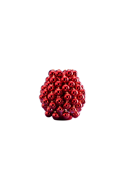 Vase Boule de Noël, Rouge