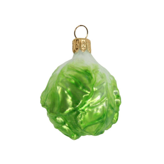 Weihnachtskugel Rosenkohl