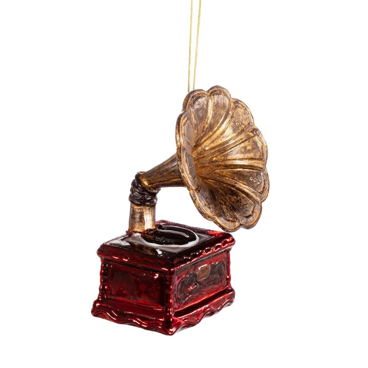 Boule de Noël Gramophone par Sass & Belle - 5055992780404