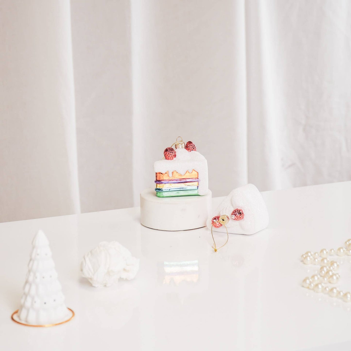 Boule de Noël Part de Gâteau par Housevitamin bv