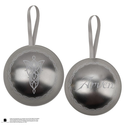 Weihnachtskugel Der Herr der Ringe mit Evenstar-Kette