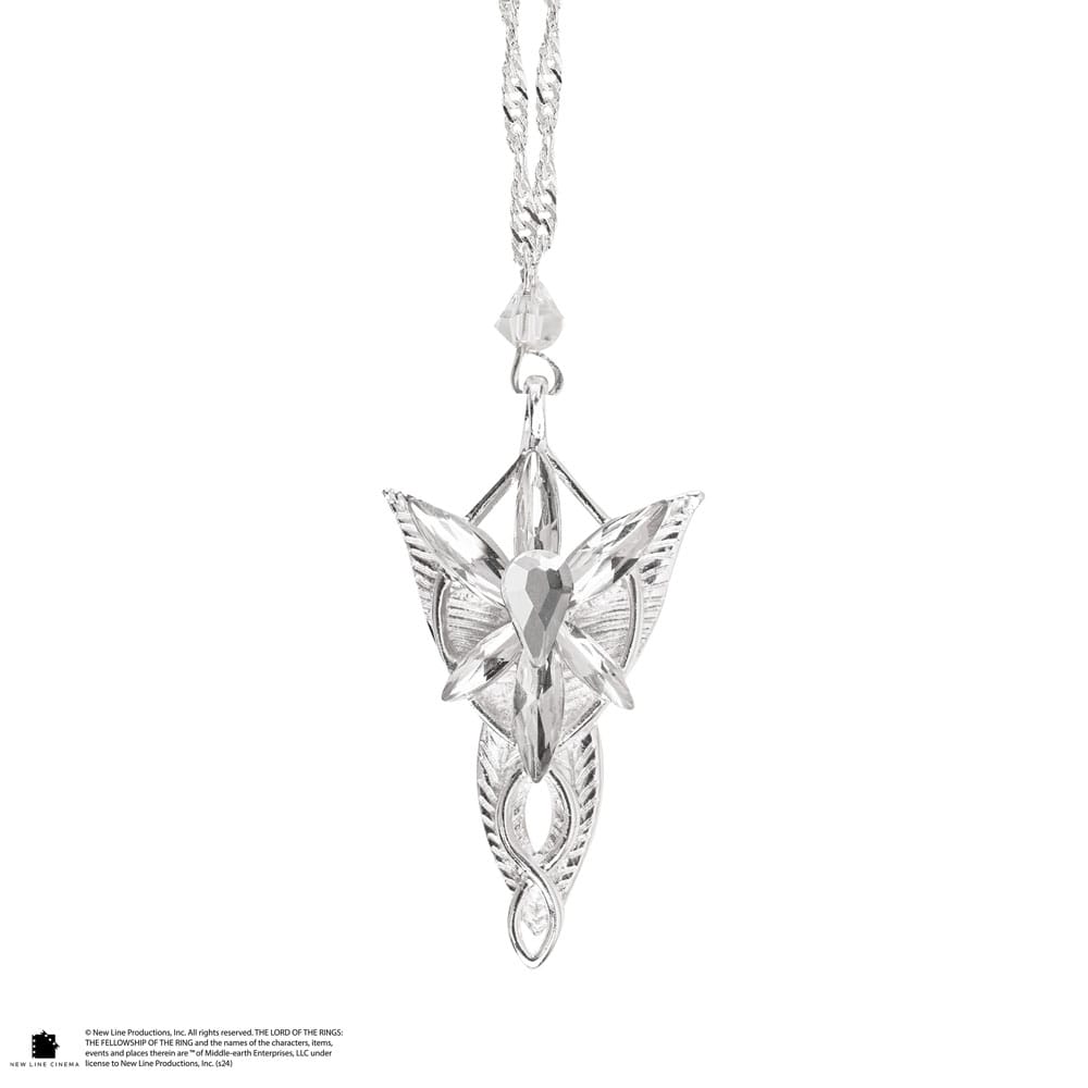 Weihnachtskugel Der Herr der Ringe mit Evenstar-Kette
